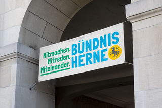 Bündnis Herne, Banner, 2019