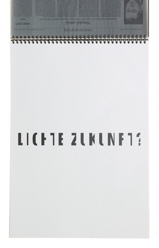 168 Stunden in einer Headline –  Typografische Wochenschau, 2008