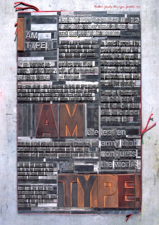 I AM TYPE ! – Illustrierte Typografie, Plakatgestaltung, 2009
