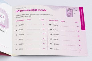 Zahnärztlicher Prophylaxe-Pass – Für Kinder von 7 bis 12 Jahren
